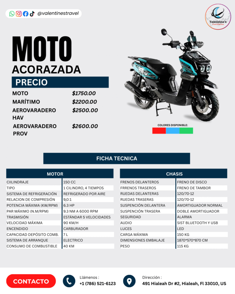 ACORAZADA 150CC