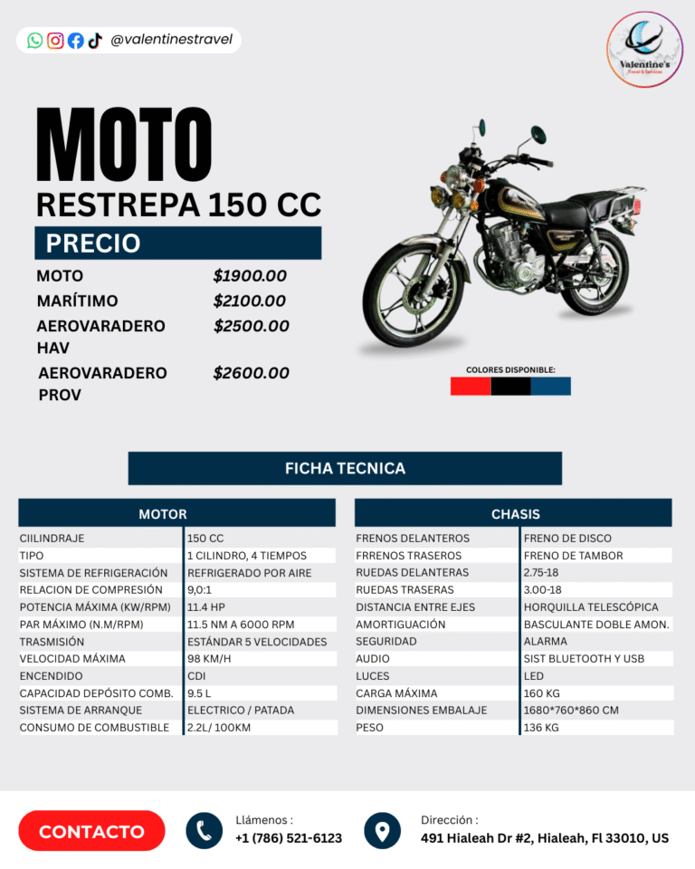RESTREPA 150 CC