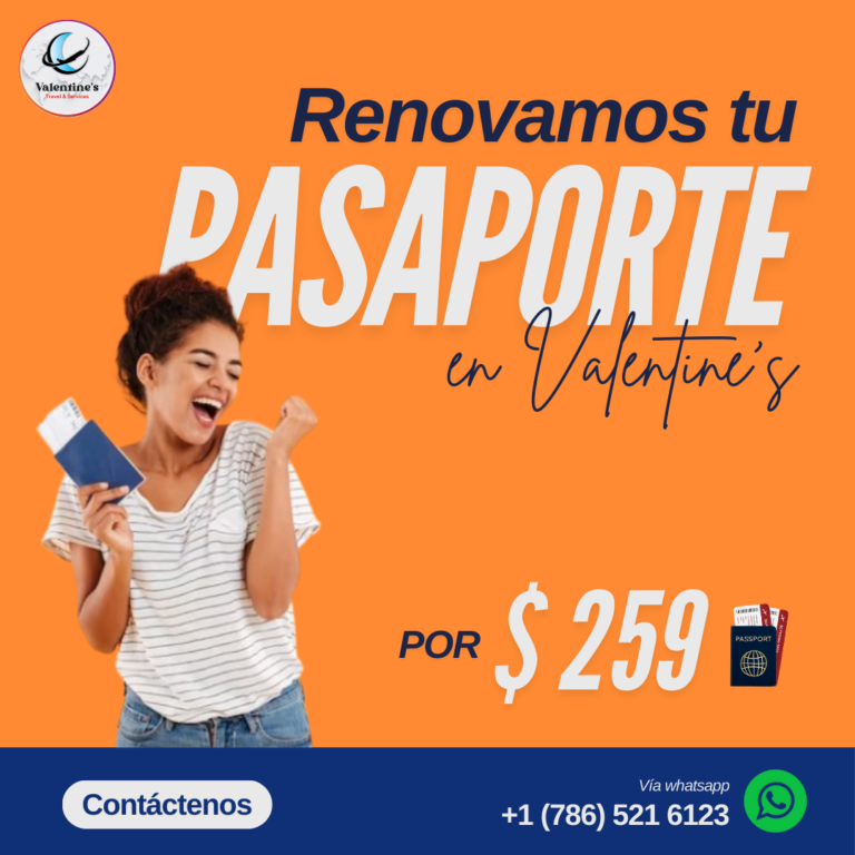 renovacion de pasaporte