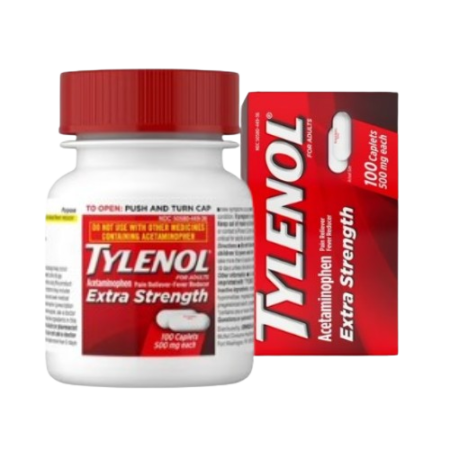 TYLENOL EXTRA STRENGHT 100 CAPS