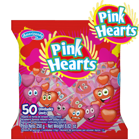 AMERICANDY PINK HEART