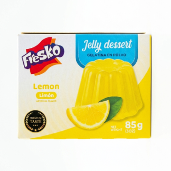 gelatina limon